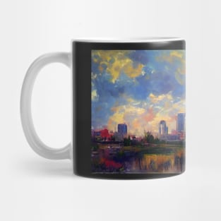 Nashville skyline Claude Monet Mug